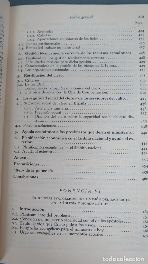Libros de segunda mano: 1971.- ASAMBLEA CONJUNTA OBISPOS-SACERDOTES. B.A.C - Foto 8