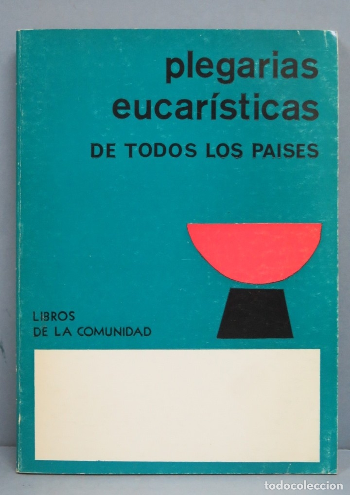 Libros de segunda mano: PLEGARIAS EUCARISTICAS DE TODOS LOS PAISES - Foto 1