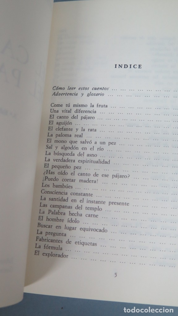 Libros de segunda mano: EL CANTO DEL P&Aacute;JARO. ANTHONY DE MELLO, S.J - Foto 2