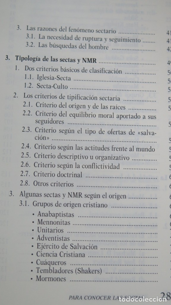 Libros de segunda mano: PARA CONOCER LAS SECTAS. JUAN BOSCH - Foto 3