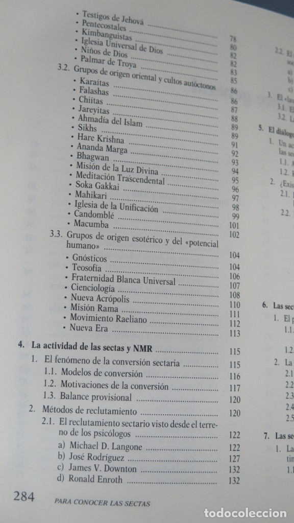 Libros de segunda mano: PARA CONOCER LAS SECTAS. JUAN BOSCH - Foto 4