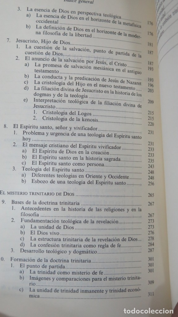 Libros de segunda mano: EL DIOS DE JESUCRISTO. WALTER KASPER - Foto 3