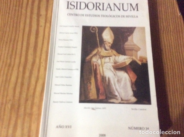 Gebrauchte B&uuml;cher: Isidorianum numero 34 2008 centro de estudios Teologicos de sevilla