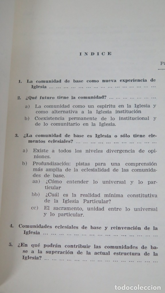 Libros de segunda mano: ECLESIOG&Eacute;NESIS. LAS COMUNIDADES DE BASE REINVENTAN LA IGLESIA. LEONARDO BOFF - Foto 2