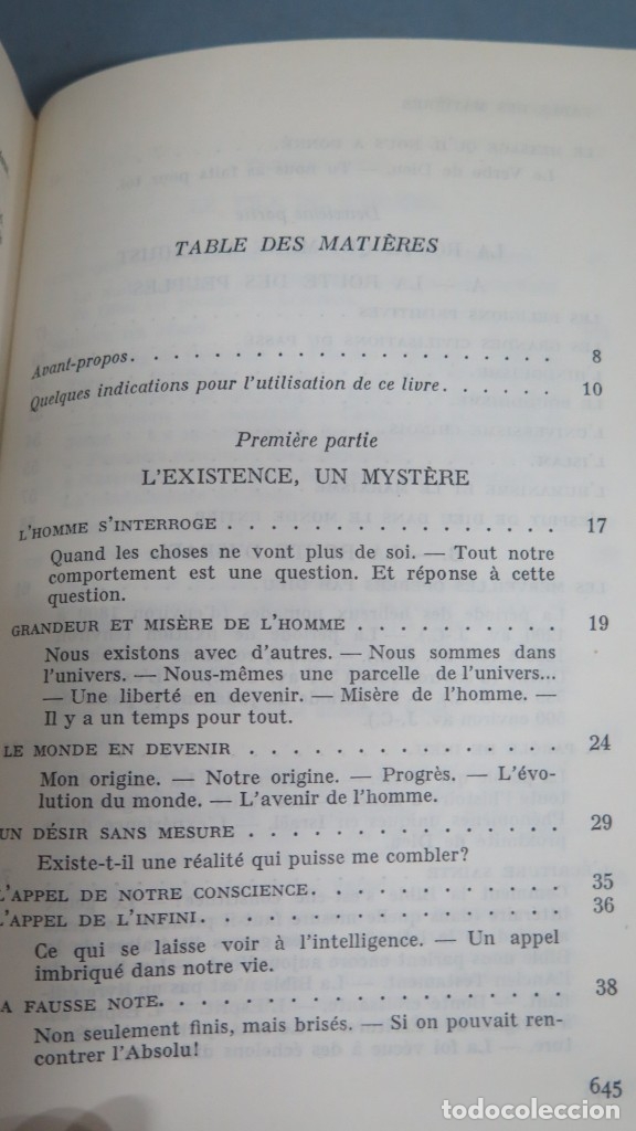 Libros de segunda mano: UNE INTRODUCTION &Agrave; LA FOI CATHOLIQUE. EHLINGER - Foto 2