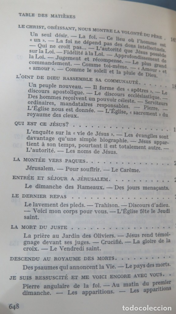 Libros de segunda mano: UNE INTRODUCTION &Agrave; LA FOI CATHOLIQUE. EHLINGER - Foto 5