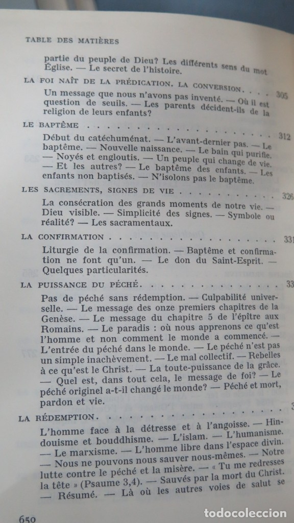 Libros de segunda mano: UNE INTRODUCTION &Agrave; LA FOI CATHOLIQUE. EHLINGER - Foto 7