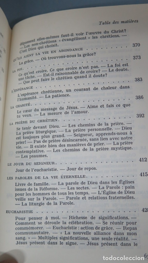 Libros de segunda mano: UNE INTRODUCTION &Agrave; LA FOI CATHOLIQUE. EHLINGER - Foto 8