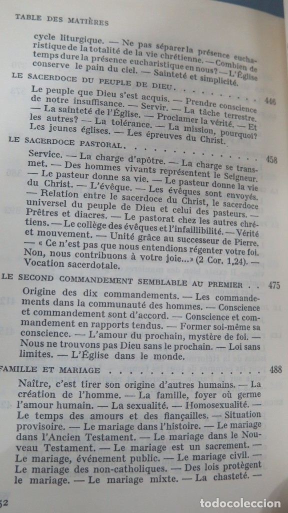 Libros de segunda mano: UNE INTRODUCTION &Agrave; LA FOI CATHOLIQUE. EHLINGER - Foto 9