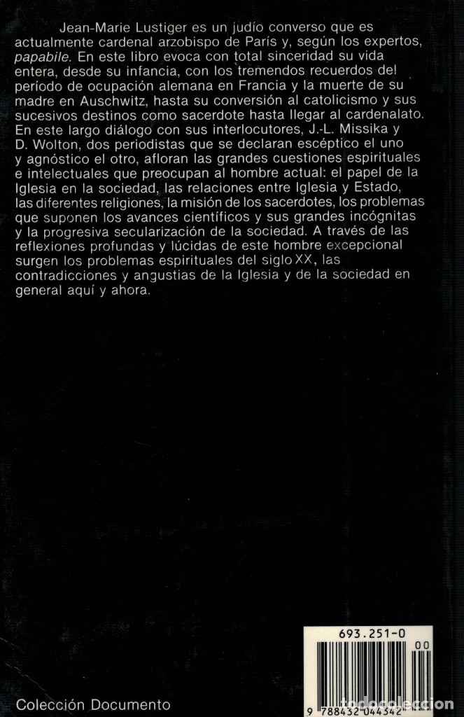Libros de segunda mano: Jean-Marie Lustiger, La elecci&oacute;n de Dios - Foto 2
