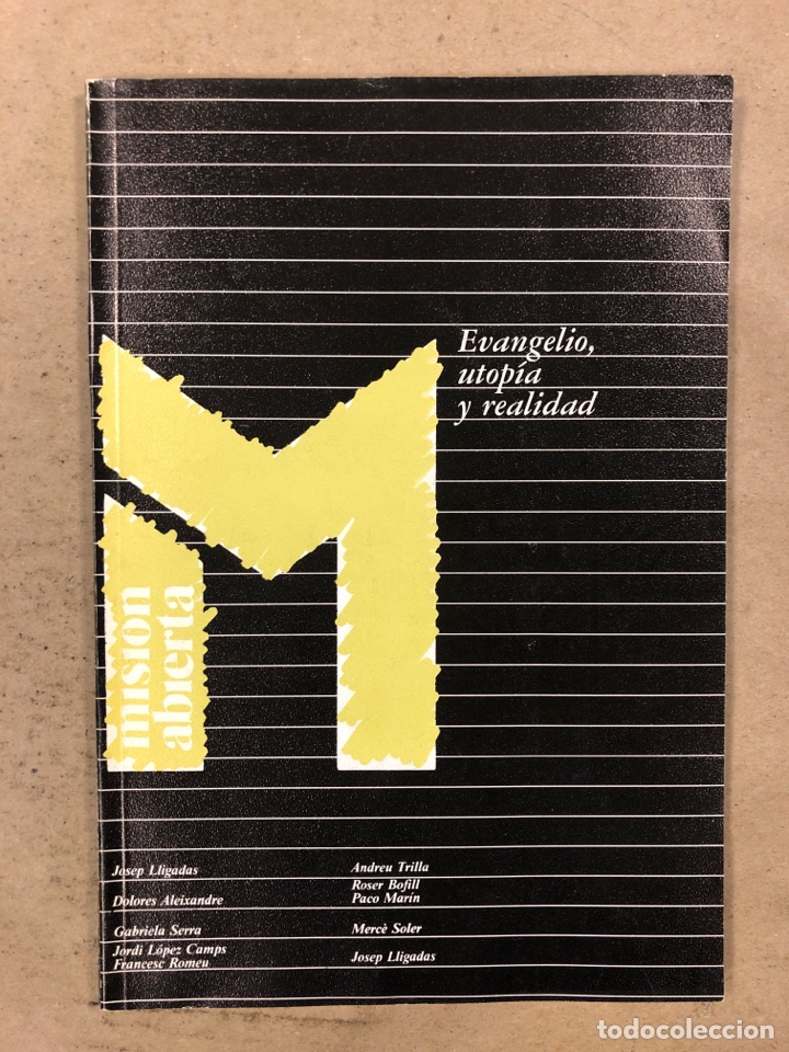 Gebrauchte B&uuml;cher: EVANGELIO, UTOP&Iacute;A Y REALIDAD. VV.AA. MISI&Oacute;N ABIERTA N&deg; 5. 118 P&Aacute;GINAS.