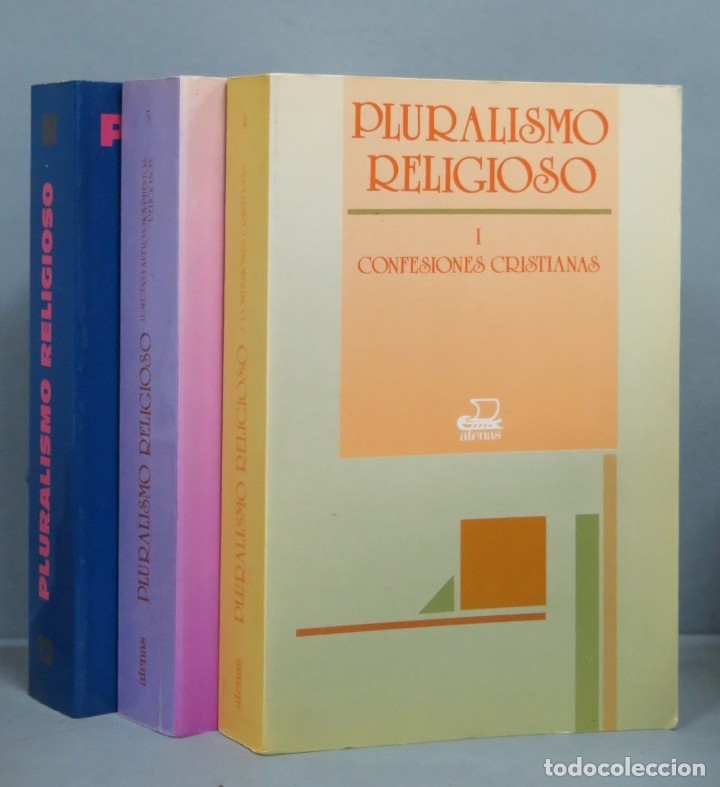 Libros de segunda mano: PLURALISMO RELIGIOSO. 3 TOMOS - Foto 1