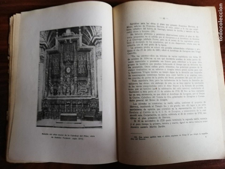 Libros de segunda mano: El Pilar, la tradici&oacute;n y la historia - Leandro Aina - Foto 2