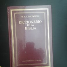 Libros de segunda mano: DICCIONARIO DE LA BIBLIA. Lote 181963036