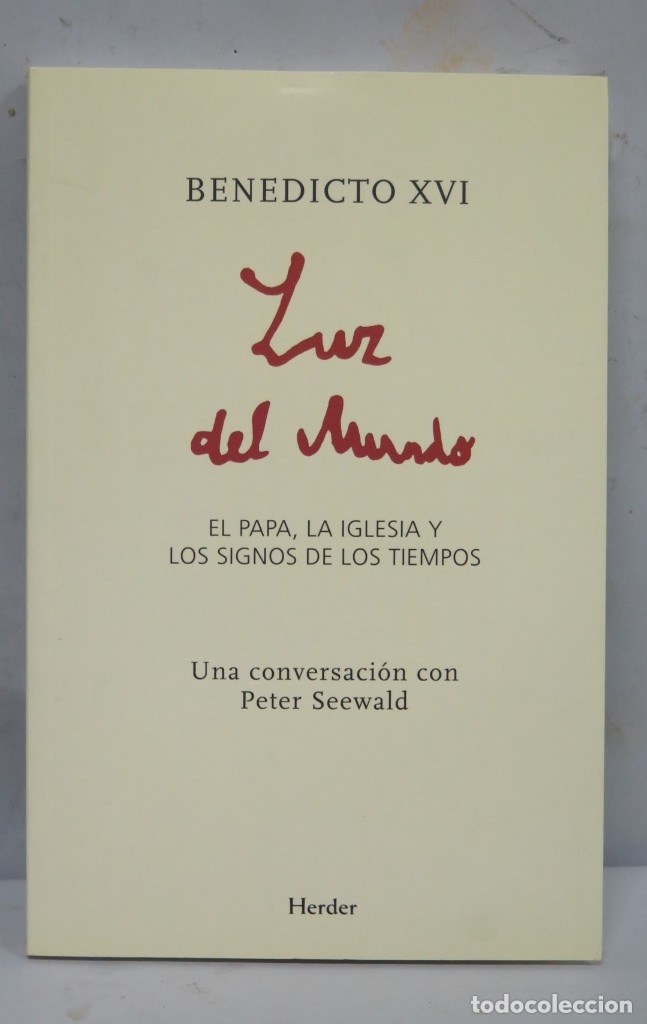Libros de segunda mano: LUZ DEL MUNDO. BENEDICTO XVI - Foto 1