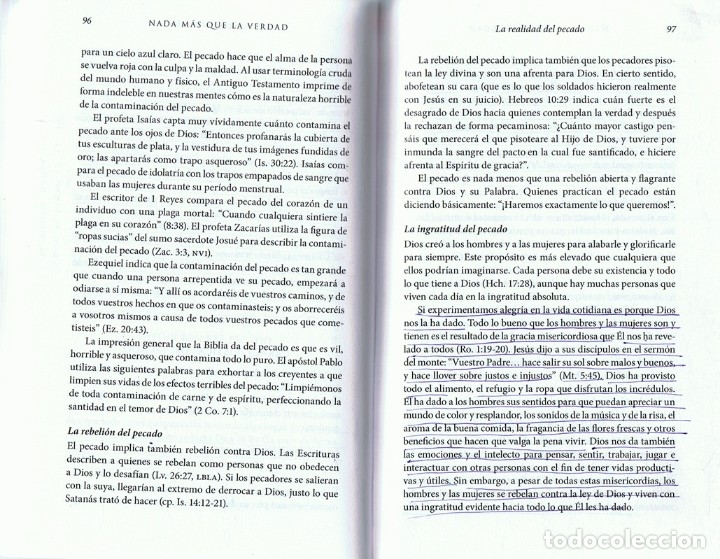 Libros de segunda mano: NADA M&Aacute;S QUE LA VERDAD JOHN MACARTHUR - Foto 3