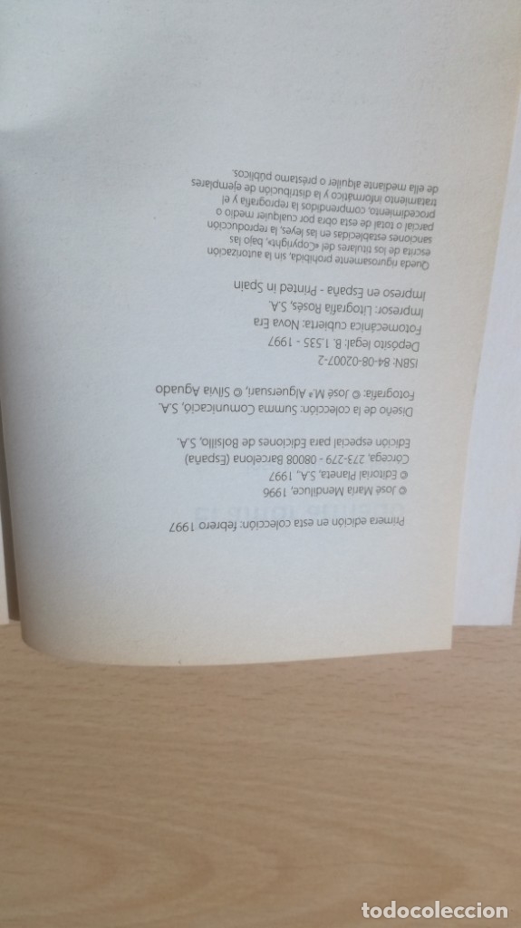 Libros de segunda mano: EL AMOR ARMADO - JOSE MARIA MENDILUCE - BOOKET	 / 	G401 - Foto 6