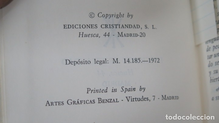 Libros de segunda mano: 1972.- SALMOS. CRISTIANDAD - Foto 2