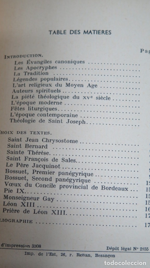 Libros de segunda mano: SAINT JOSEPH. TEXTES ANCIENS - Foto 2
