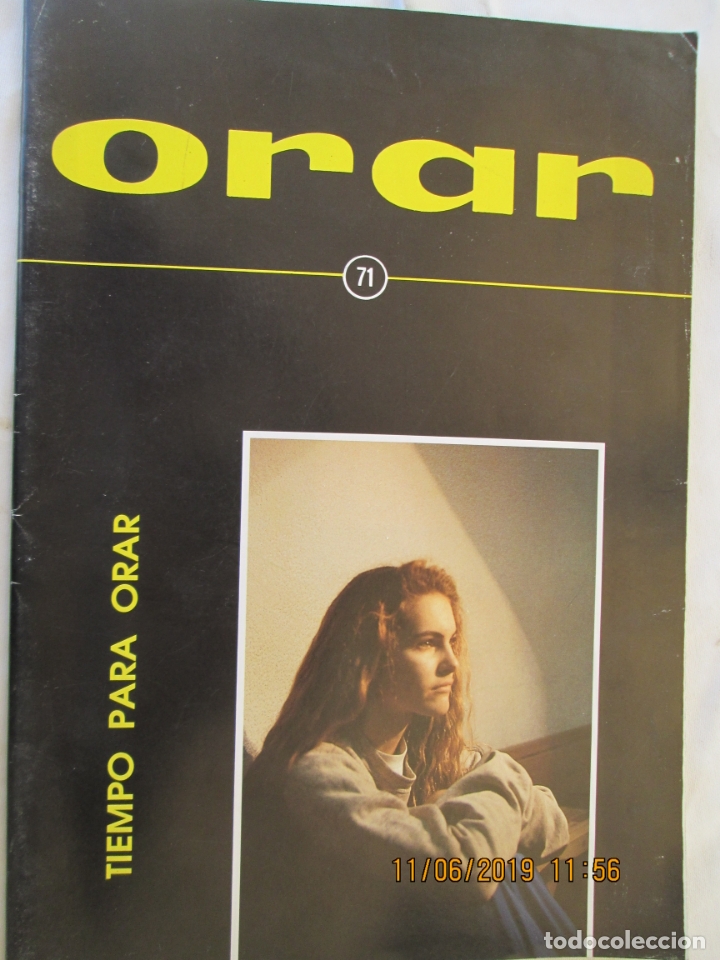 Libri di seconda mano: ORAR  REVISTA N&ordm; 71 TIEMPO PARA ORAR MONTE CARMELO 1984