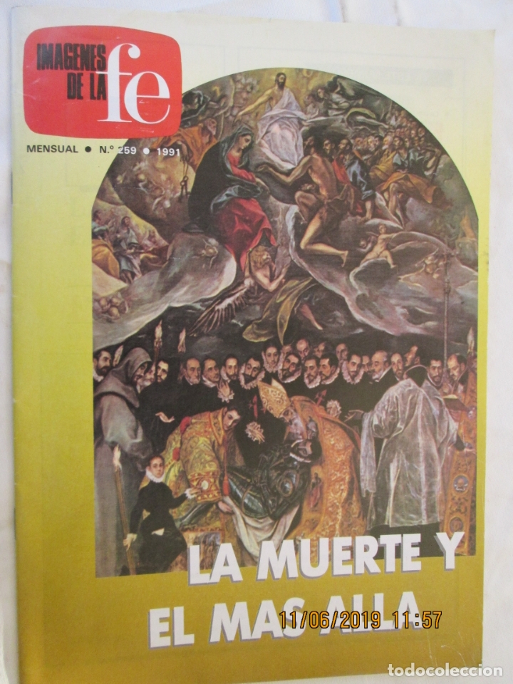 Second hand books: IMAGENES DE LA FE N&ordm; 259 - 1991 LA MUERTE Y EL MAS ALLA