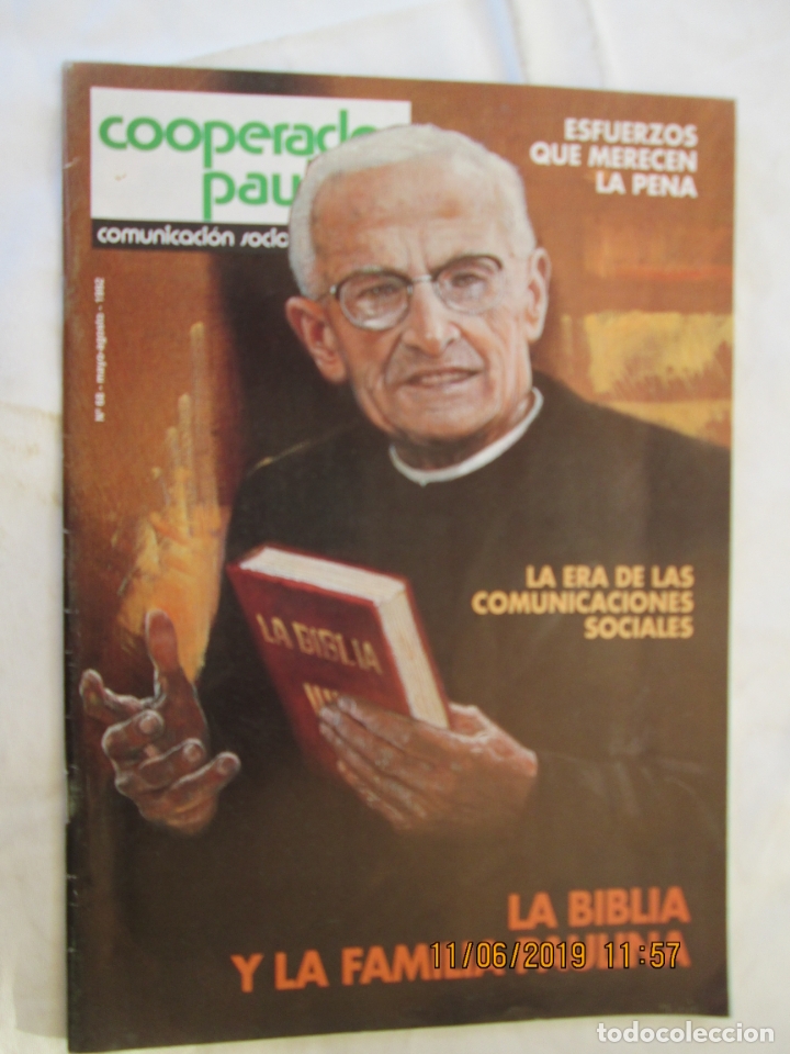 Second hand books: COOPERADOR PAULINO REVISTA N&ordm; 68 MAYO AGOSTO 1992 ESFUERZOS QUE MERECEN LA PENA ,