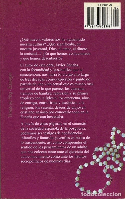 Libros de segunda mano: DIOS Y SUS M&Aacute;SCARAS JAVIER S&Aacute;DABA - Foto 2