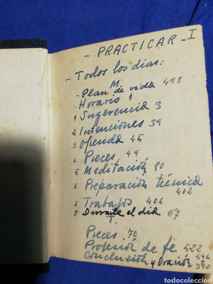 Libros de segunda mano: MANUAL DE PIEDAD. MANUSCRITO - Foto 9