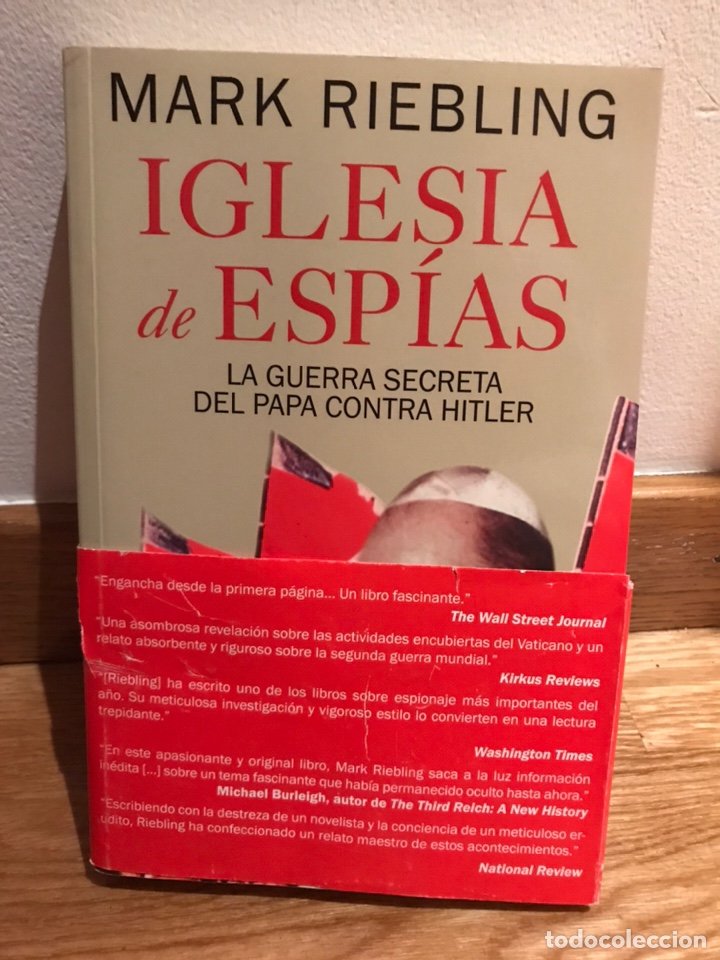 Libros de segunda mano: Mark Riebling Iglesia de esp&iacute;as La guerra secreta del papa contra hitler