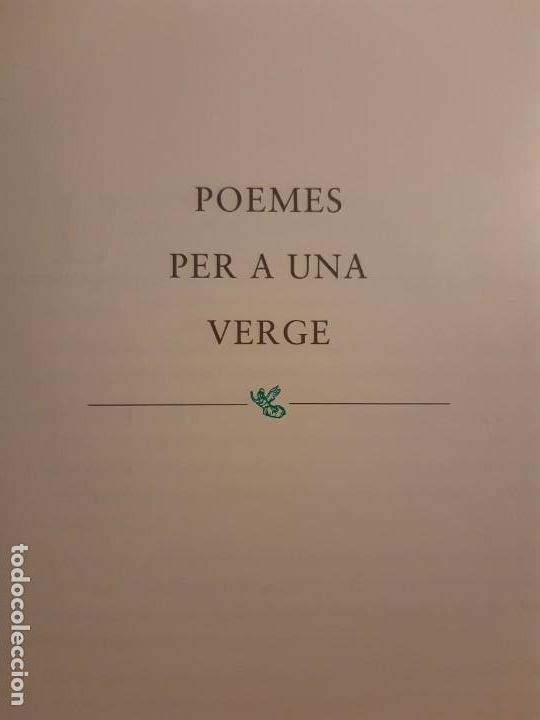 Libros de segunda mano: Poemes per a una Verge - Foto 5