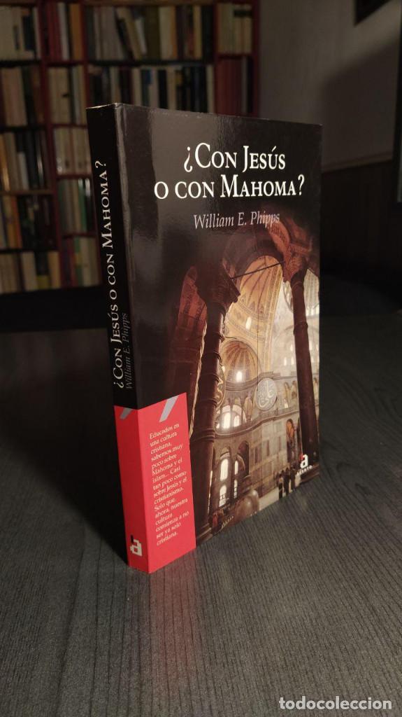 Libros de segunda mano: &iquest;Con Jes&uacute;s o con Mahoma?  William E. Phipps.  Acento. - Foto 2