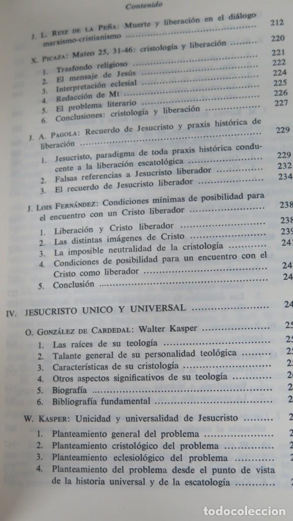 Libros de segunda mano: JESUCRISTO EN LA HISTORIA Y EN LA FE. VV.AA - Foto 4