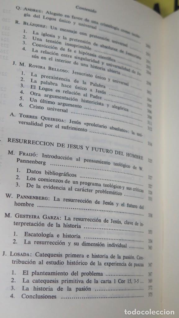 Libros de segunda mano: JESUCRISTO EN LA HISTORIA Y EN LA FE. VV.AA - Foto 5