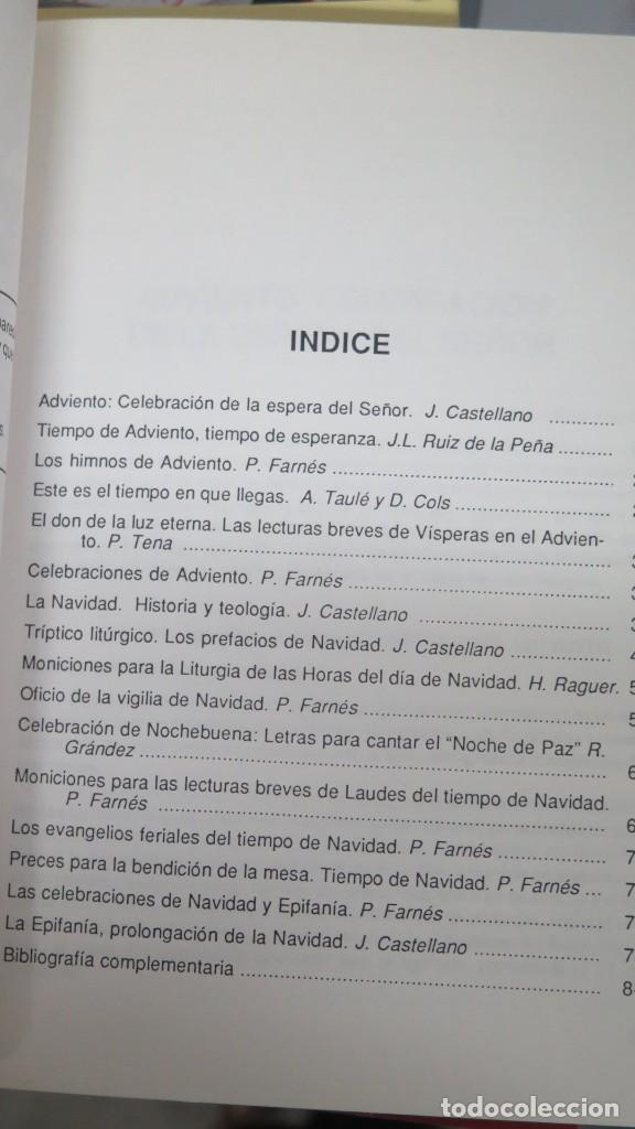 Libros de segunda mano: CELEBRAR LA VENIDA DEL SE&Ntilde;OR. DOSSIER CPL - Foto 2