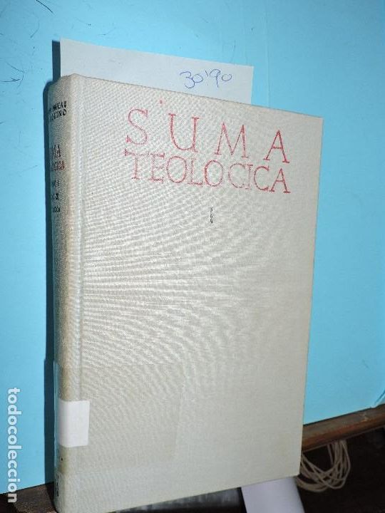 Second hand books: Suma Teologica de Santo Tom&aacute;s de Aquino tomo I. RAMIREZ, Santiago. Col. Biblioteca de Autores Cristi