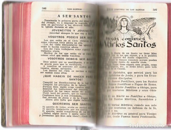Libros de segunda mano: MISALITO REGINA P. LUIS RIBERA - Foto 5