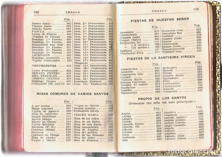 Libros de segunda mano: MISALITO REGINA P. LUIS RIBERA - Foto 7