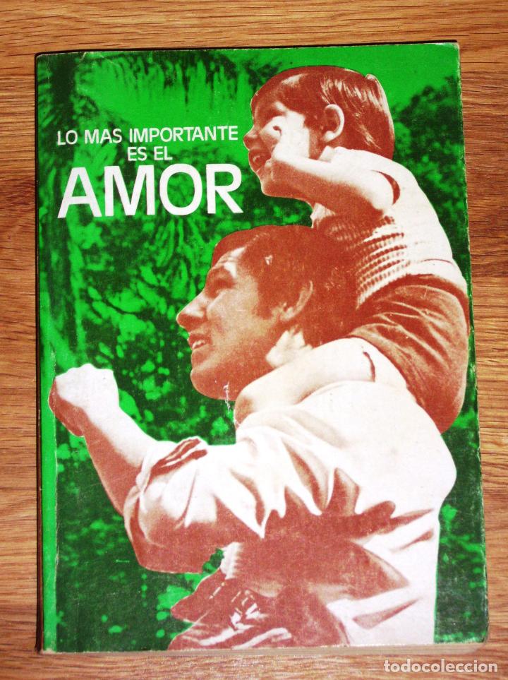Second hand books: LO M&Aacute;S IMPORTANTE ES EL AMOR : edici&oacute;n ilustrada del Nuevo Testamento Viviente