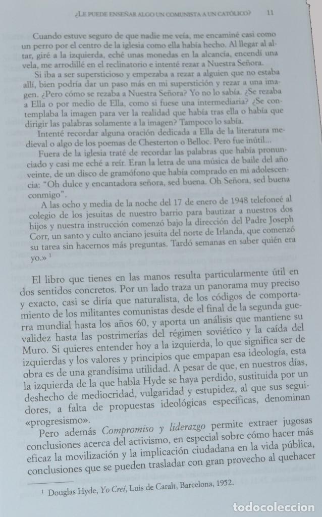 Libros de segunda mano: Compromiso y Liderazgo - Douglas Hyde - Foto 9