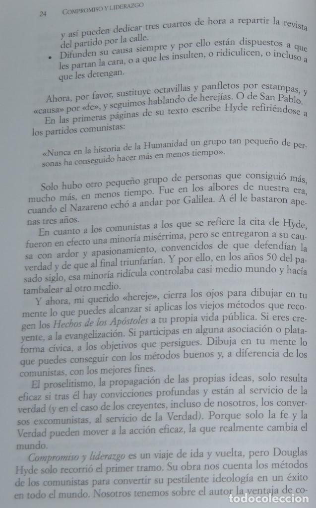 Libros de segunda mano: Compromiso y Liderazgo - Douglas Hyde - Foto 22