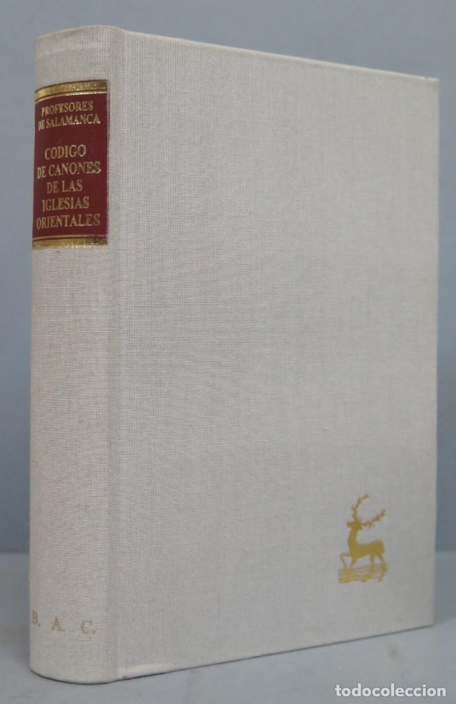 Libros de segunda mano: 1994.- CODIGO DE CANONES DE LAS IGLESIAS ORIENTALES. B.A.C - Foto 1