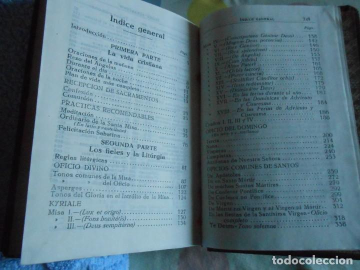 Libros de segunda mano: DEVOCIONARIO    LITURGICO    -A&ntilde;o 1942- - Foto 3