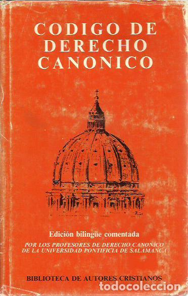 Libros de segunda mano: ref.0016675 C&Oacute;DIGO DE DERECHO CAN&Oacute;NICO Edici&oacute;n Biling&uuml;e Comentada / V.v.A.a - Foto 1