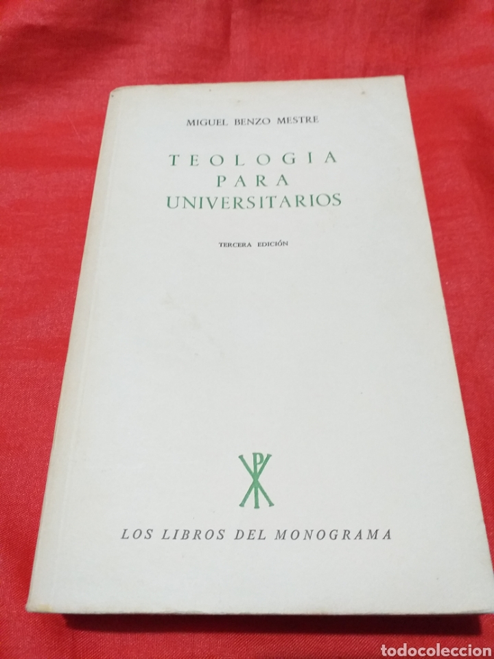 Libros de segunda mano: Teologia para universitarios - Miguel Benzo Mestre 1963