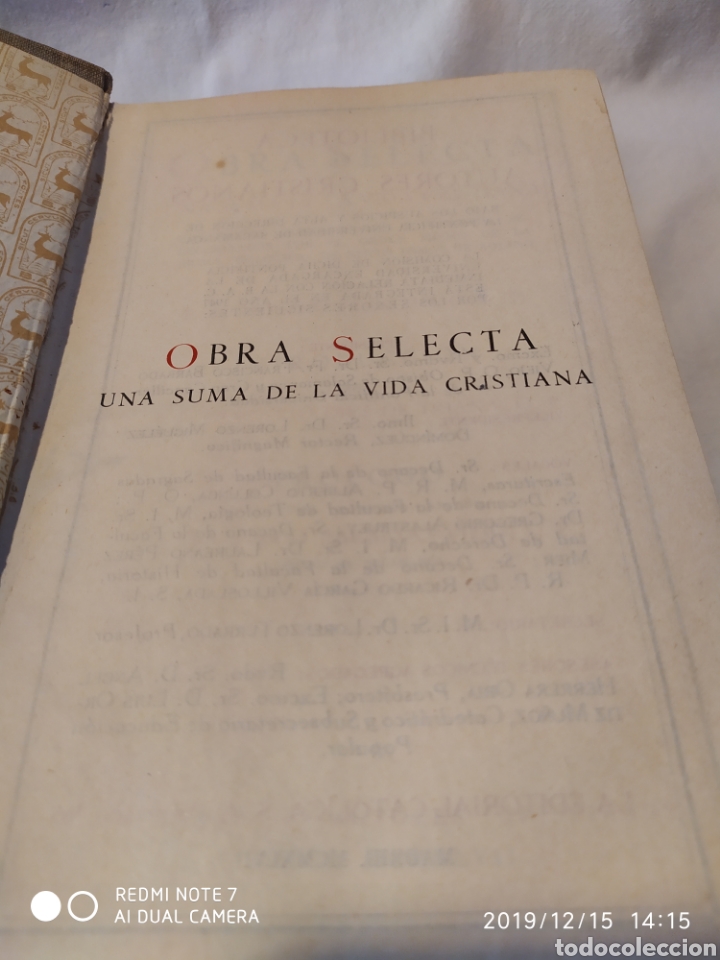 Libros de segunda mano: FRAY LUIS DE GRANADA, OBRA SELECTA, 1947, VER - Foto 3