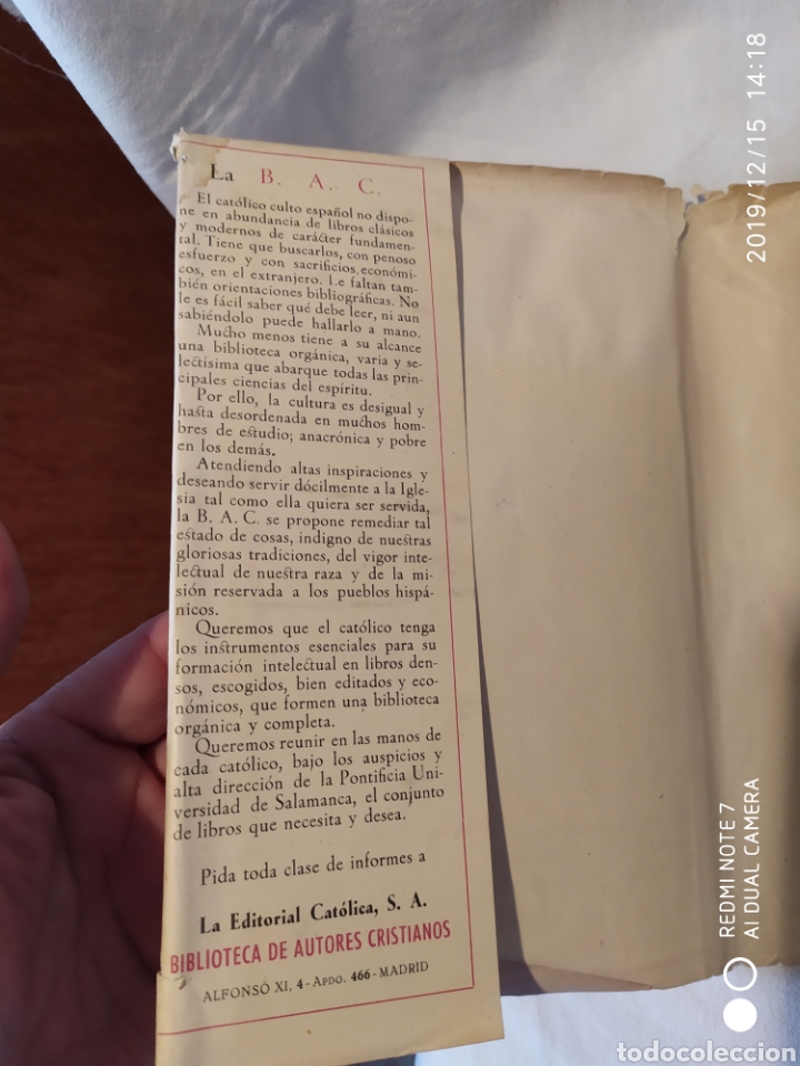 Libros de segunda mano: FRAY LUIS DE GRANADA, OBRA SELECTA, 1947, VER - Foto 9