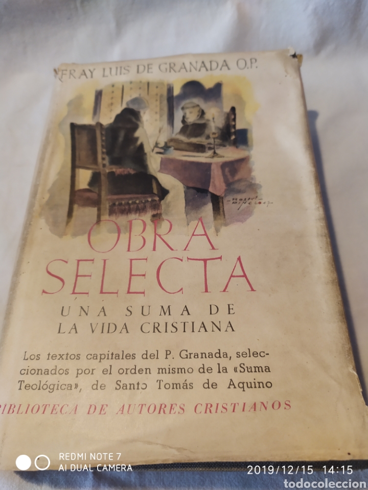 Libros de segunda mano: FRAY LUIS DE GRANADA, OBRA SELECTA, 1947, VER - Foto 1