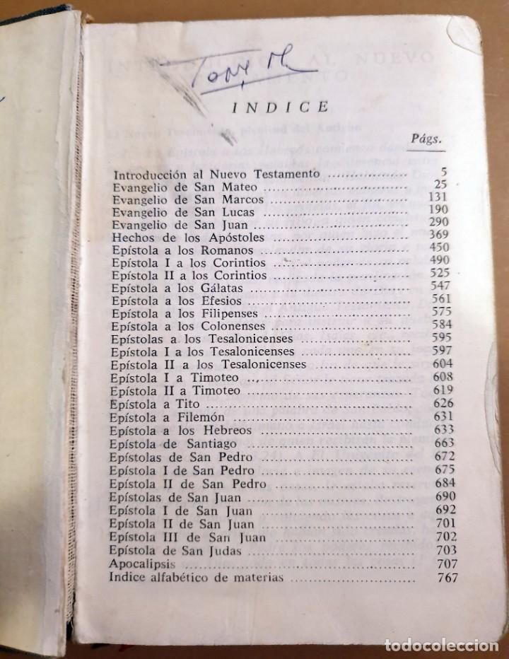 Libros de segunda mano: NUEVO TESTAMENTO - EDITORIAL CATOLICA - Foto 2