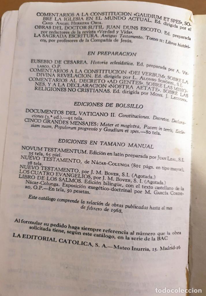 Libros de segunda mano: NUEVO TESTAMENTO - EDITORIAL CATOLICA - Foto 4