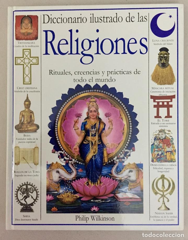Libros de segunda mano: DICCIONARIO ILUSTRADO DE LAS RELIGIONES.
